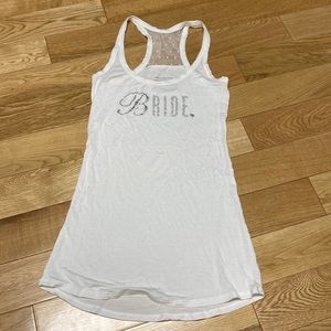 Victoria Secret Bride Tank top
